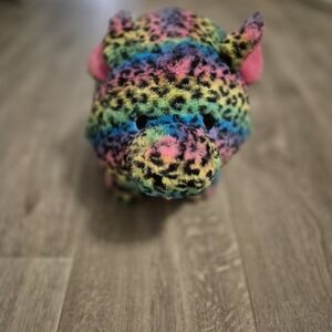 Colorful Leopard Print Plush Toy